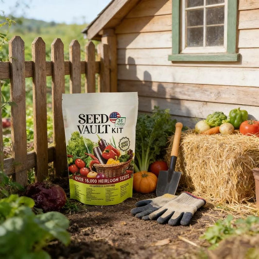 35 Pack Heirloom Veggie Seed Kit